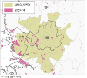 경기연구원, 도내 과밀억제권역 공업지역 현실화 제시...7개 시 ‘절대 부족’ 호소