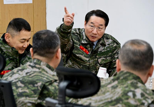 유정복, 서해 최전방 해병대 제5여단 방문...“감사인사와 함께 철통 안보태세 당부”