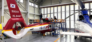 소방헬기 정비로 기술력 입증…글로리아항공, AS365 계열 정비경쟁력 실증