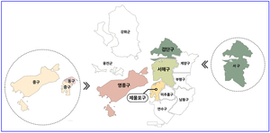 인천시 행정구역 7월 전면 개편, 지방선거 투표 시 자치구 명칭 혼동 주의