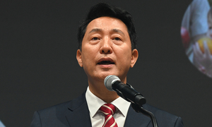 ‘1심 유죄’ 오세훈, 명태균에 발목 잡혔다…사법리스크 현실화에 대권 시계 ‘급제동’