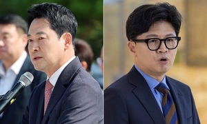 보수는 총선 모드?…‘어젠다 경쟁’ 장동혁·유승민·한동훈, 주도권 싸움 막 올랐다