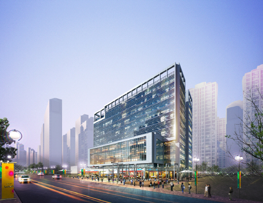 도봉역 디지털 엠파이어지식산업센터_석경투시도