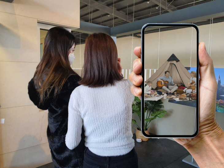 건영 AR 견본주택 활용