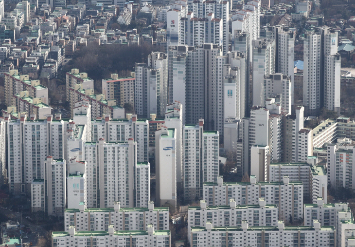 서울 시내 아파트 단지의 모습. 연합뉴스