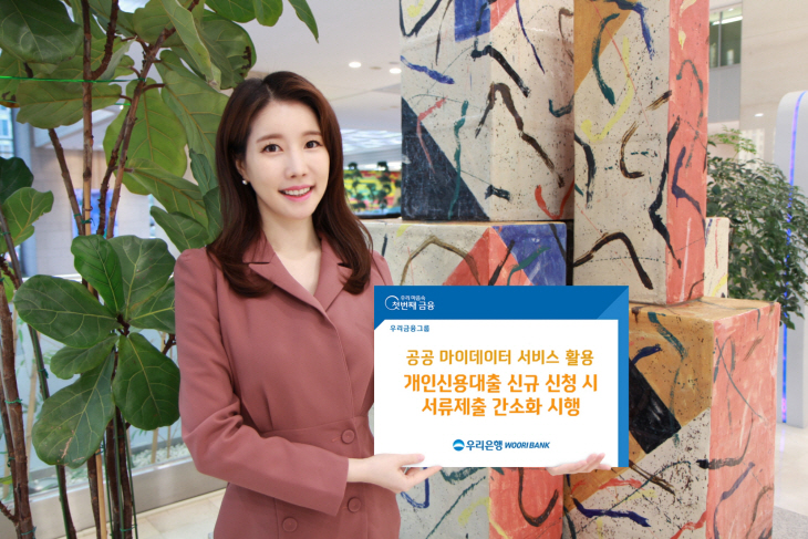 우리은행 개인신용대출