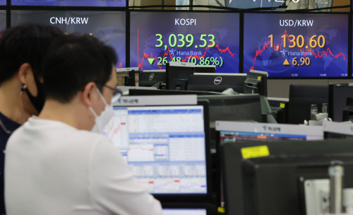 코스피 하락 마감