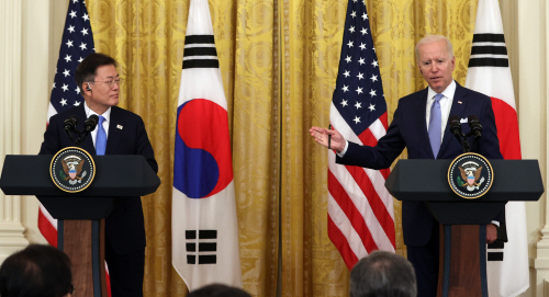한미정상, 정상회담 후 공동기자회견