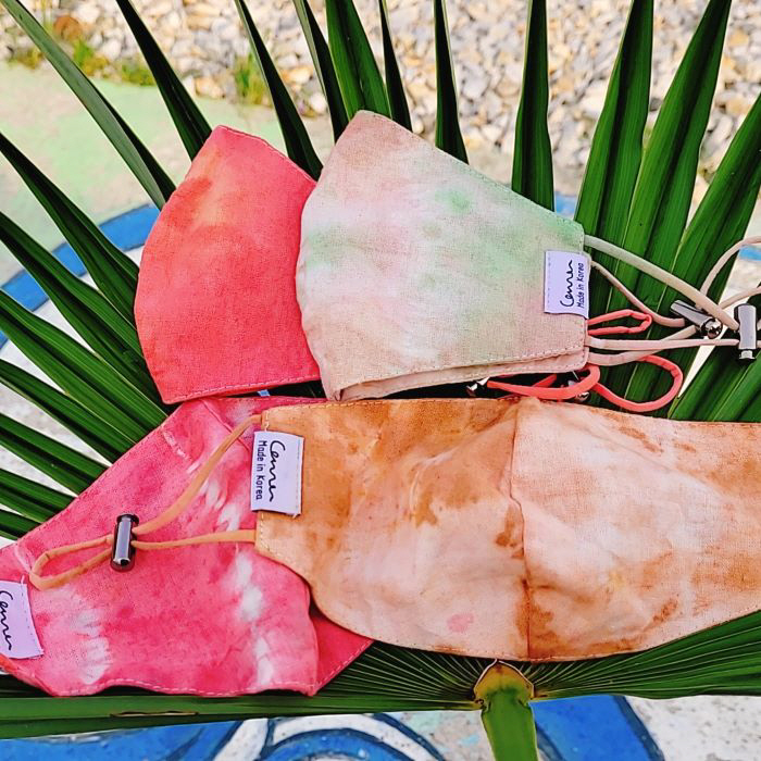 체험 키트로 만든 에코 마스크