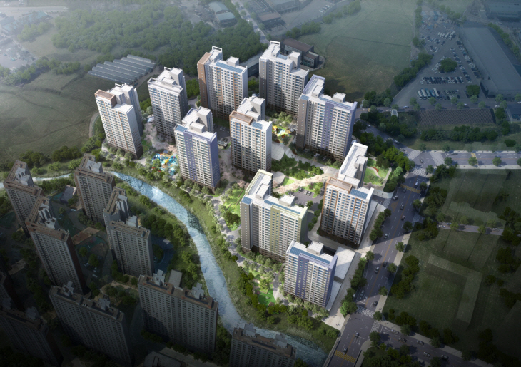 아산 해링턴 플레이스 스마트밸리_조감도