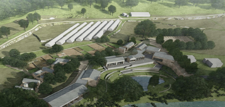 국제유기농생명살림문화원 예상 조감도