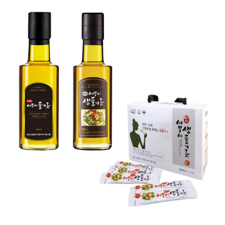 예천어무이참기름 생들기름 들기름