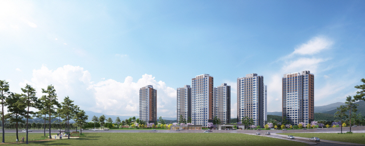 파주 운정신도시 제일풍경채 2차 그랑베뉴 투시도