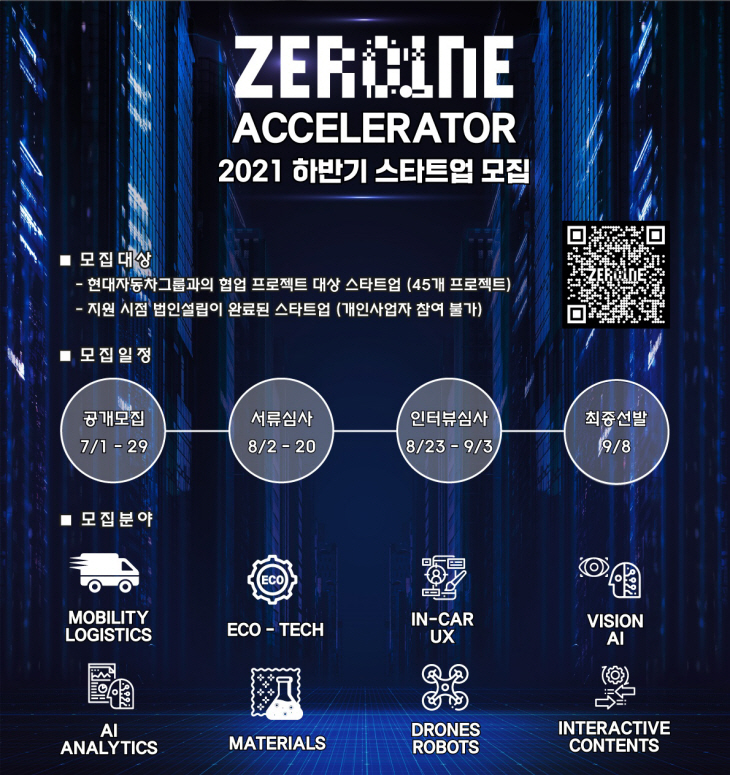 210705 현대차그룹' 스타트업 2021년 하반기 모집