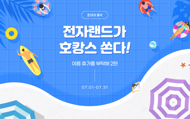 [사진1] ‘전자랜드가 호캉스 쏜다!’ 총 1천 3백여명에게