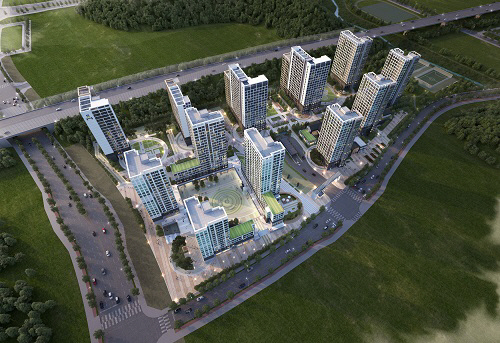 보도자료 사진(화성동탄 A105BL 조감도)