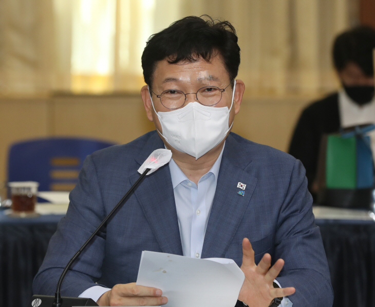 울산 예산정책협의회 참석한 송영길