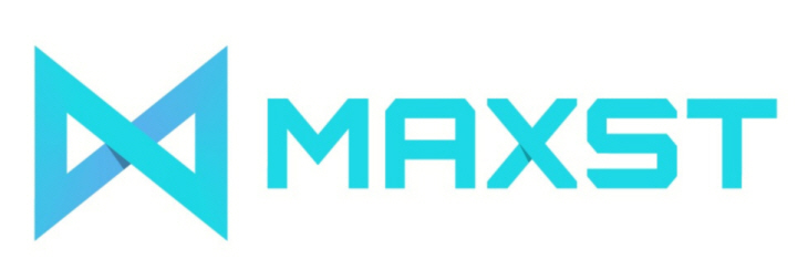 맥스트 로고 가로형