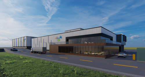 완도군 해조류 활성소재 생산시설 조감도.(제공=완도군)