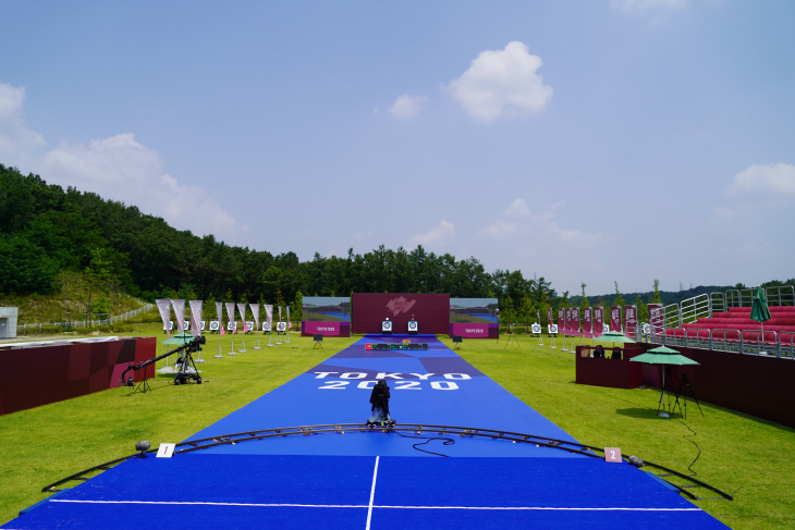 진천선수촌양궁연습장