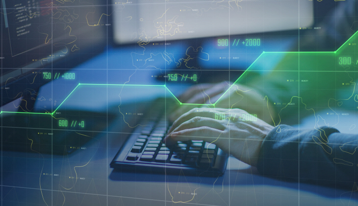 hacker using computer virus for cyber attack