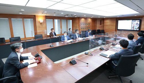 코트라,10개 지역본부별 무역관장 화상회의