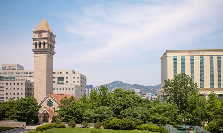 세종대 전경