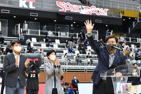 염태영 시장, “수원 KT소닉붐의 목표는 우승!” 1