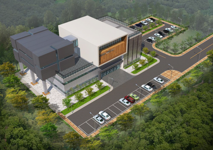 포항시청자미디어센터 조감도