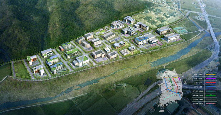 의성 바이오소재 산업단지 조감도(제공-의성군)