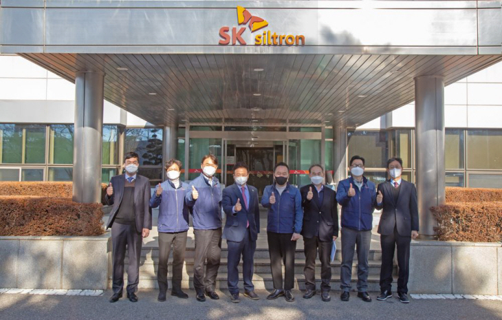 SK실트론 방문