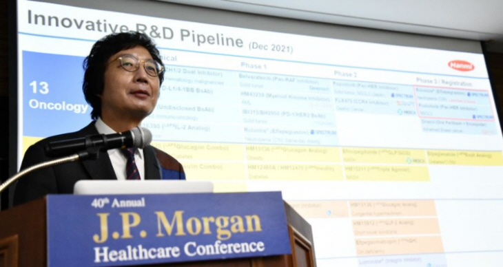 한미약품 권세창 사장