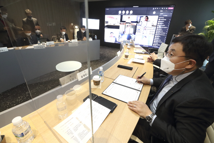 [KT사진자료] AI Green 환경 DX 원팀1