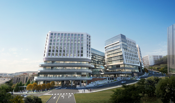 '판교 아이스퀘어' 투시도