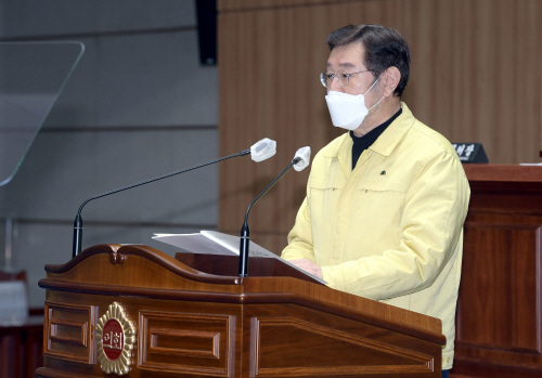 4일 열린 제304회 임시회 제1차 본회의. 제공=광주광역시