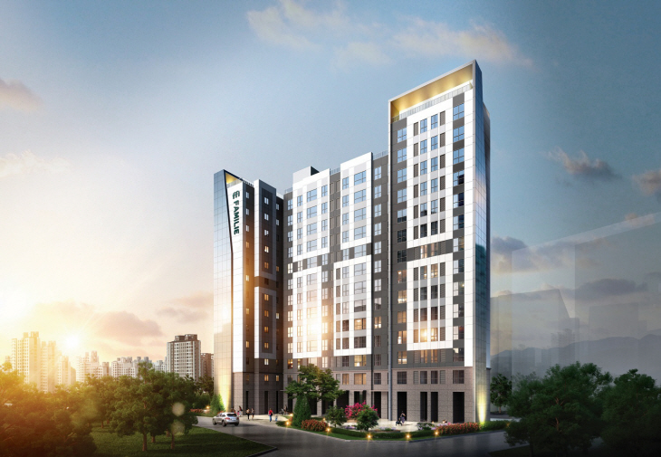 정안맨션6차 소규모재건축정비사업 투시도