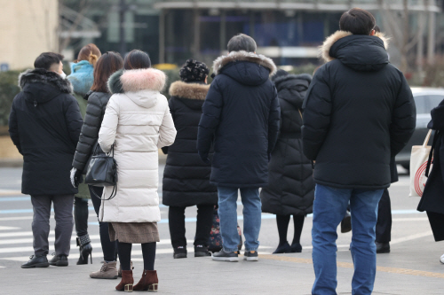 강추위 출근길