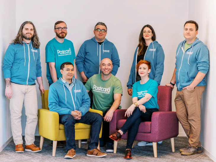 포스트카드 게임 스튜디오 개발진