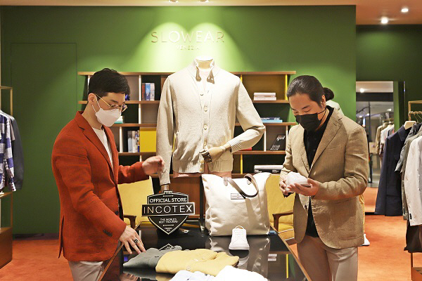 [포토] 신세계 센텀시티 “이탈리아 핏 어때요?” 슬로웨어 오