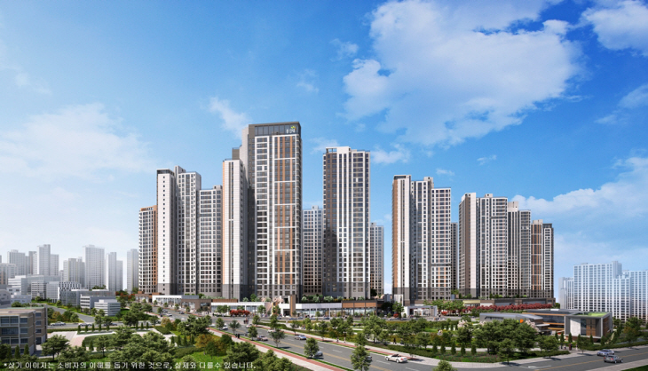 ‘제일풍경채 검단 Ⅱ’ 투시도