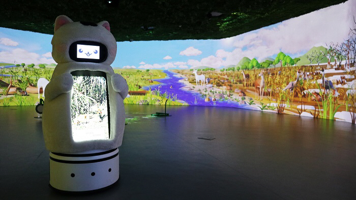 고양 어린이박물관, 인공지능 로봇이 전시 안내한다