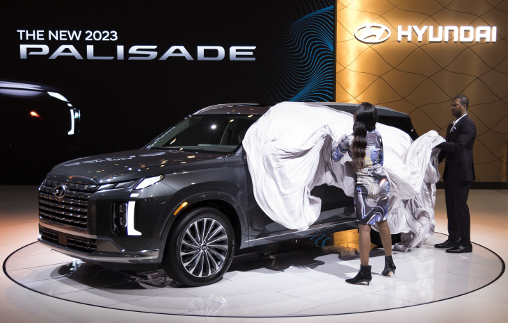 USA NEW YORK AUTO SHOW <YONHAP NO-8188> (EPA)