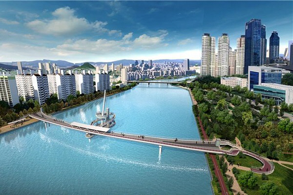 부산시, ‘수영강 휴먼브릿지’ 보행교 조성에 박차