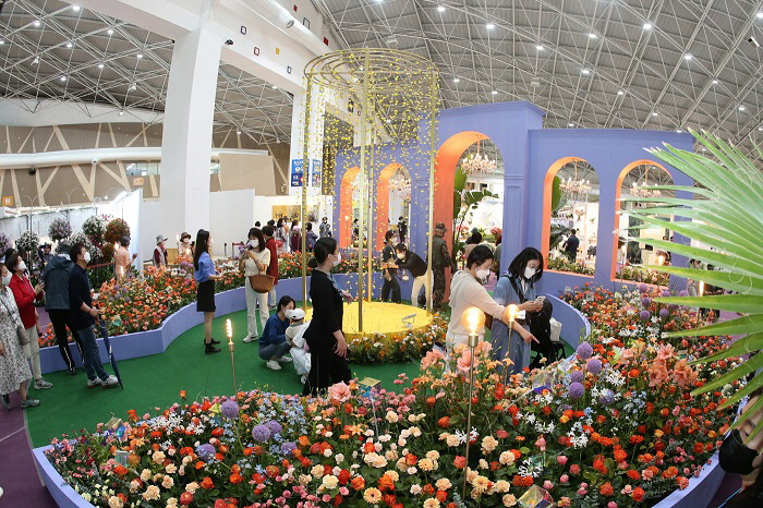2022고양국제꽃박람회화훼산업대전, 35만 명 찾아와 성료