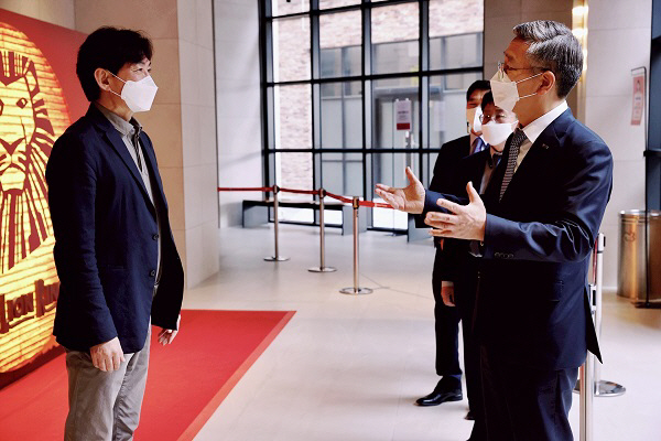 김종호 기보 이사장, 부산 문화콘텐츠산업 현장 방문