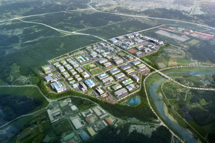 영주 첨단베어링 국가산단 조감도