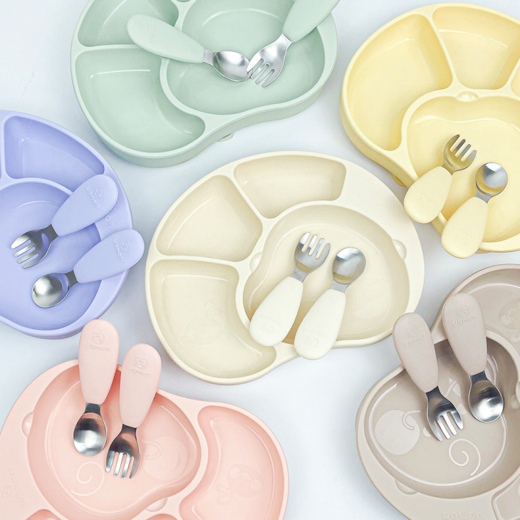 유비맘, ‘꿀떡꿀떡스테인리스 스푼포크 케이스 세트’ 출시