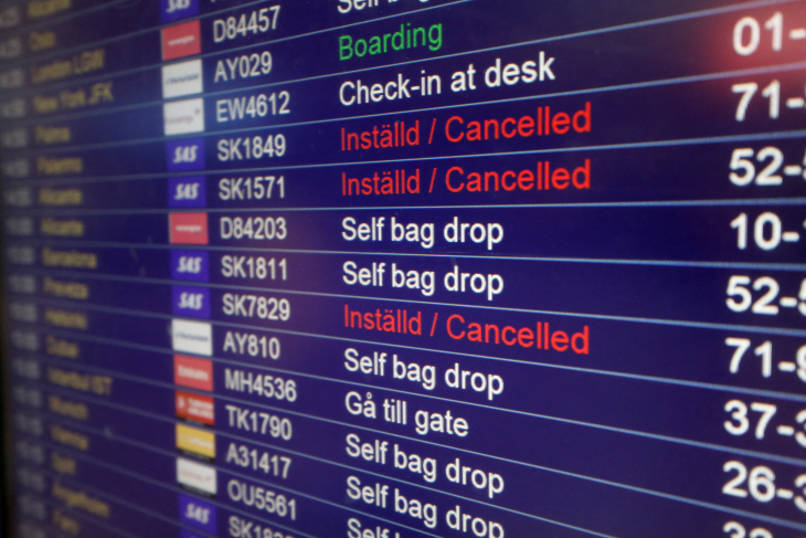 SAS-RESTRUCTURING/STRIKE