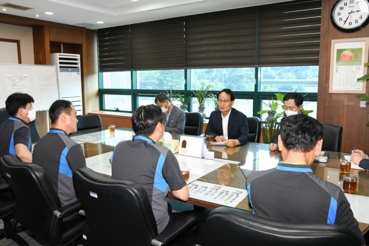 박남서 영주시장, 기업현장 방문