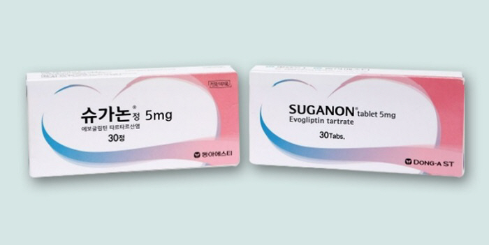 동아에스티 당뇨치료제 '슈가논'.